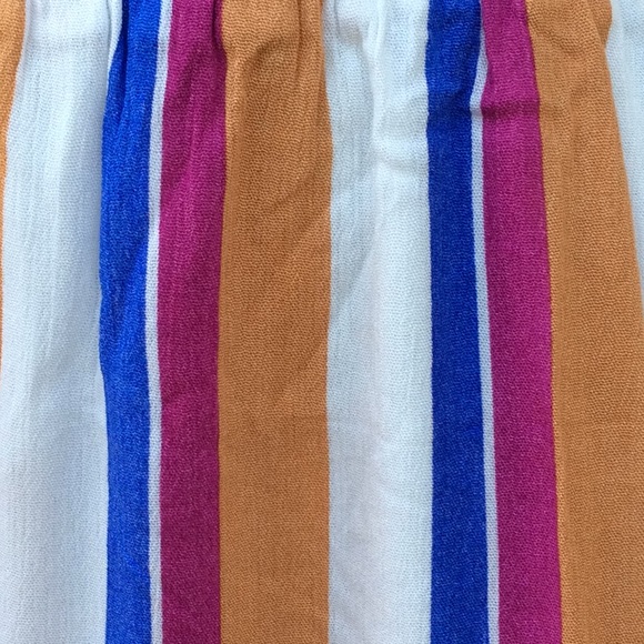 Stripe Design Smocked Tiered Dress💐 - Picture 4 of 9